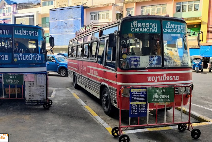 Bus Chiang Rai to Chiang Khong