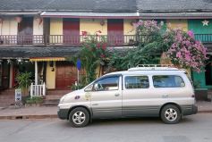Luang Prabang to Kuang si waterfall - minivan ticket