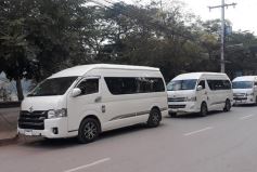 Luang Prabang - Vang Vieng by shared minivan 