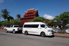 Luang Prabang - Vang Vieng by shared minivan 