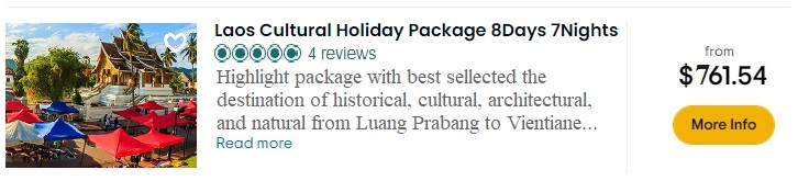 Reviews of Laos tour Package