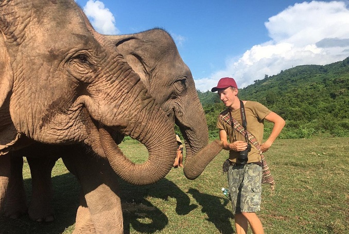 Vang Vieng Elephant Sanctuary Experience