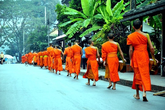 Luang Prabang Alms Giving Ceremony