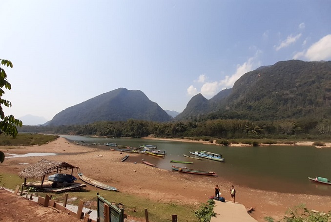 Nong Khiaw Biking and Kayaking to Waterfall 2D/1N Package Tour