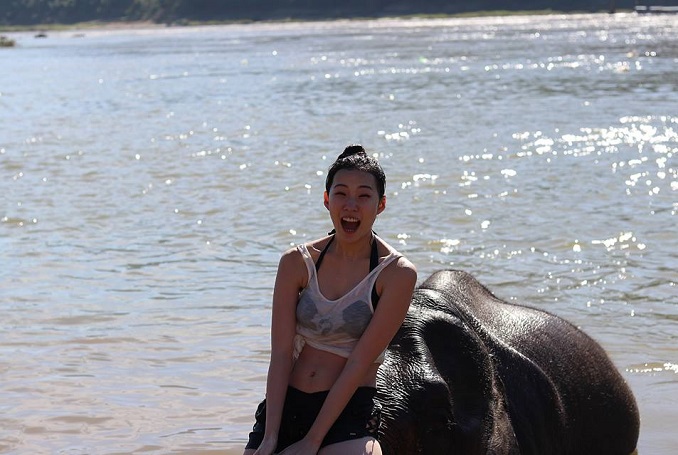 Slow Boat to Pak Ou Caves, Elephant Experience and Kuang Si Falls Fullday